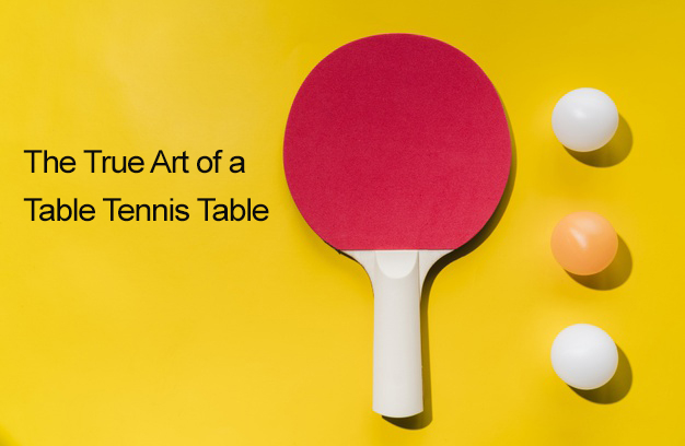 Ping Pong Exhibit: The True Art of a Table Tennis Table